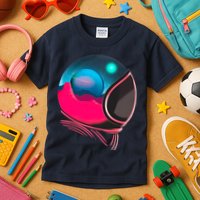 Space Adventure Red Planet Astronaut Kids T-Shirt