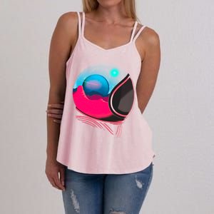 Space Adventure Red Planet Astronaut Women's Strappy Tank