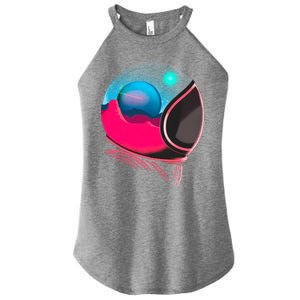 Space Adventure Red Planet Astronaut Women's Perfect Tri Rocker Tank