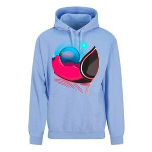 Space Adventure Red Planet Astronaut Unisex Surf Hoodie