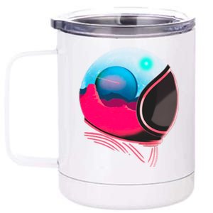 Space Adventure Red Planet Astronaut 12 oz Stainless Steel Tumbler Cup