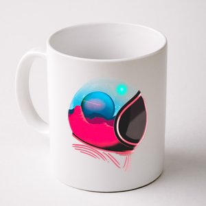 Space Adventure Red Planet Astronaut Coffee Mug