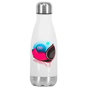 Space Adventure Red Planet Astronaut Stainless Steel Insulated Water Bottle