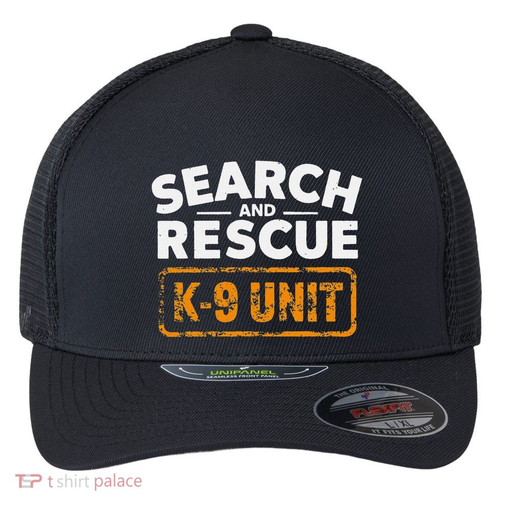 Search And Rescue Team Sar Emergency Response Flexfit Unipanel Trucker Cap