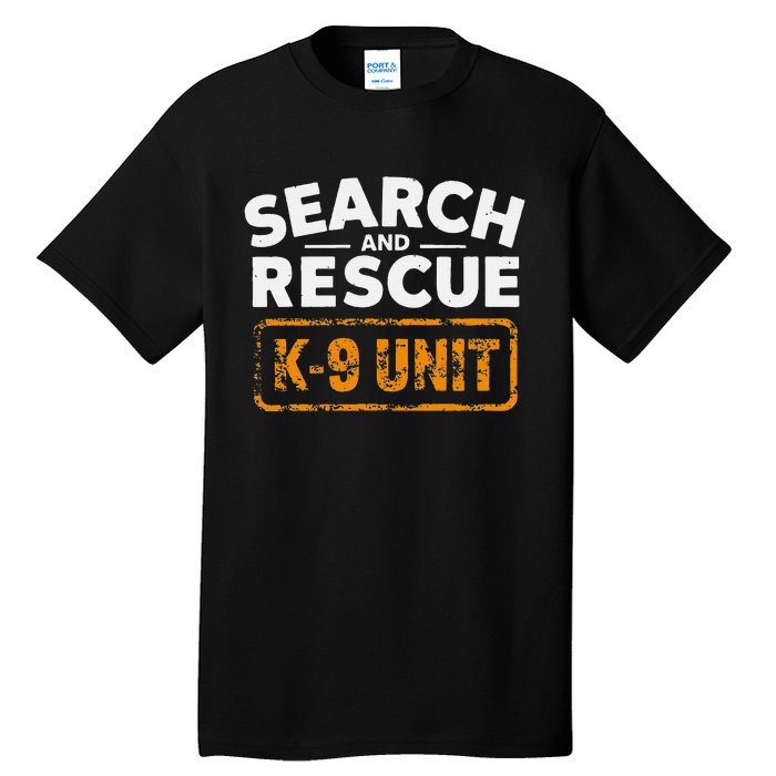 Search And Rescue Team Sar Emergency Response Tall T-Shirt