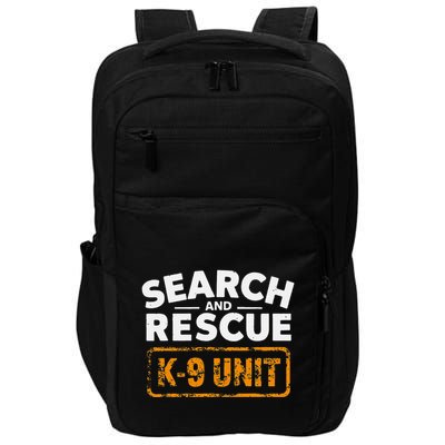 Search And Rescue Team Sar Emergency Response Impact Tech Backpack
