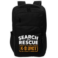 Search And Rescue Team Sar Emergency Response Impact Tech Backpack