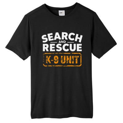 Search And Rescue Team Sar Emergency Response Tall Fusion ChromaSoft Performance T-Shirt