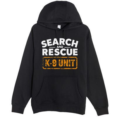 Search And Rescue Team Sar Emergency Response Premium Pullover Hoodie