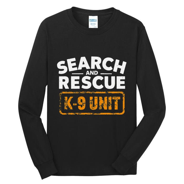 Search And Rescue Team Sar Emergency Response Tall Long Sleeve T-Shirt