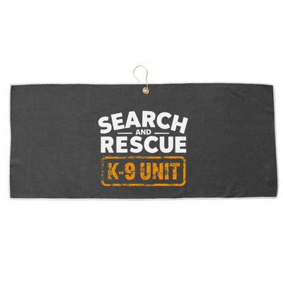 Search And Rescue Team Sar Emergency Response Large Microfiber Waffle Golf Towel
