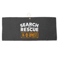 Search And Rescue Team Sar Emergency Response Large Microfiber Waffle Golf Towel