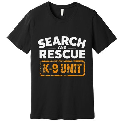 Search And Rescue Team Sar Emergency Response Premium T-Shirt