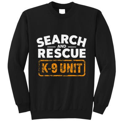 Search And Rescue Team Sar Emergency Response Tall Sweatshirt