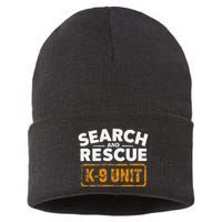 Search And Rescue Team Sar Emergency Response Sustainable Knit Beanie