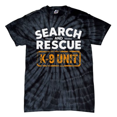 Search And Rescue Team Sar Emergency Response Tie-Dye T-Shirt