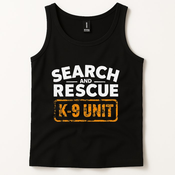 Search And Rescue Team Sar Emergency Response Tank Top