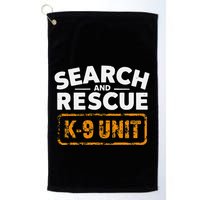 Search And Rescue Team Sar Emergency Response Golf Towel