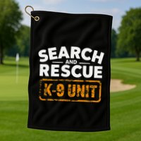 Search And Rescue Team Sar Emergency Response Golf Towel