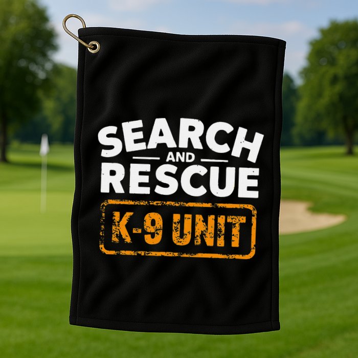Search And Rescue Team Sar Emergency Response Golf Towel