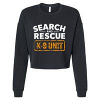 Search And Rescue Team Sar Emergency Response Cropped Pullover Crew