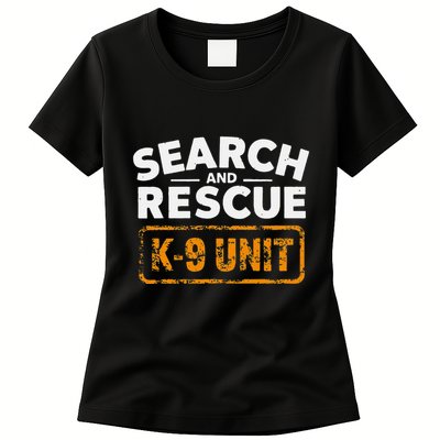Search And Rescue Team Sar Emergency Response Womens T-Shirt