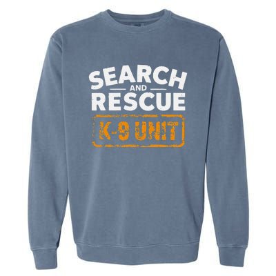 Search And Rescue Team Sar Emergency Response Garment-Dyed Sweatshirt