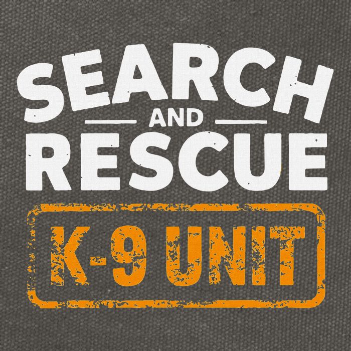 Search And Rescue Team Sar Emergency Response Cotton Canvas Backpack