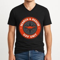 Search And Rescue Team Sar Emergency Response V-Neck T-Shirt