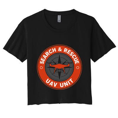 Search And Rescue Team Sar Emergency Response Crop Top