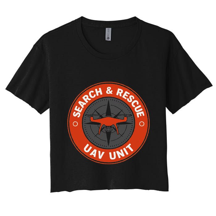 Search And Rescue Team Sar Emergency Response Crop Top
