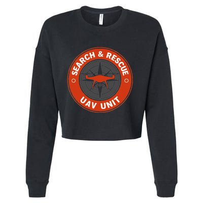 Search And Rescue Team Sar Emergency Response Cropped Pullover Crew