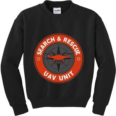 Search And Rescue Team Sar Emergency Response Kids Sweatshirt