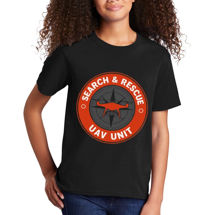 Search And Rescue Team Sar Emergency Response Kids T-Shirt
