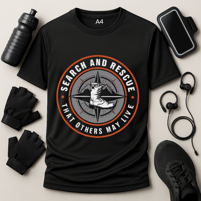 Search And Rescue Team Sar Emergency Response Performance Shirt