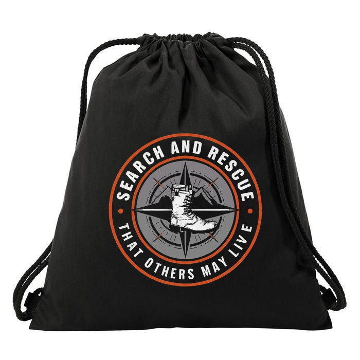 Search And Rescue Team Sar Emergency Response Drawstring Bag