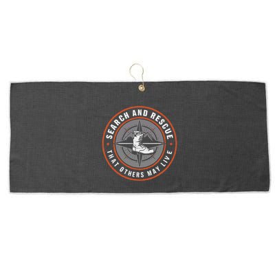 Search And Rescue Team Sar Emergency Response Large Microfiber Waffle Golf Towel