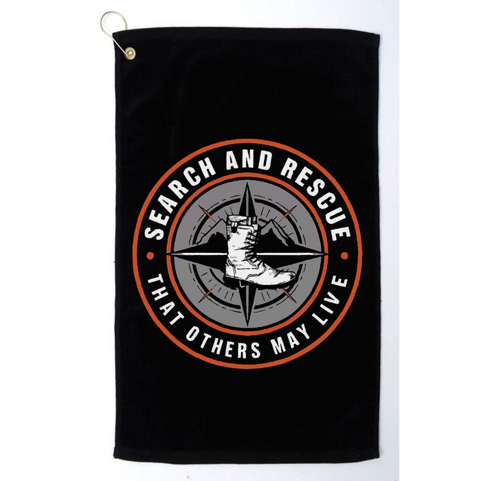 Search And Rescue Team Sar Emergency Response Golf Towel