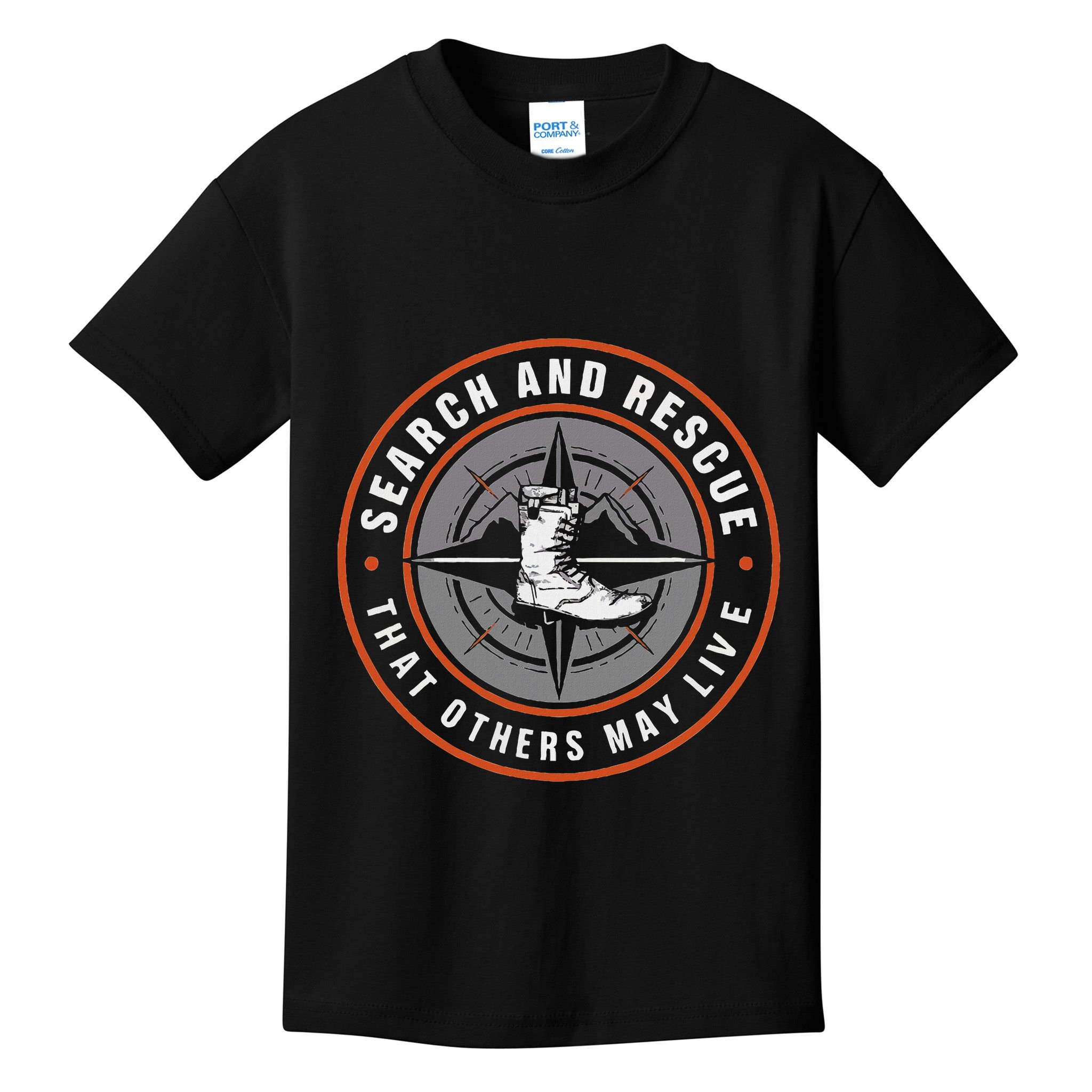 Search And Rescue Team Sar Emergency Response Kids T-Shirt