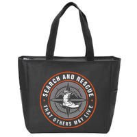 Search And Rescue Team Sar Emergency Response Zip Tote Bag