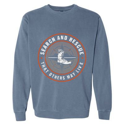 Search And Rescue Team Sar Emergency Response Garment-Dyed Sweatshirt