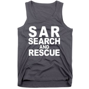 Search And Rescue SAR Search And Rescue Tank Top