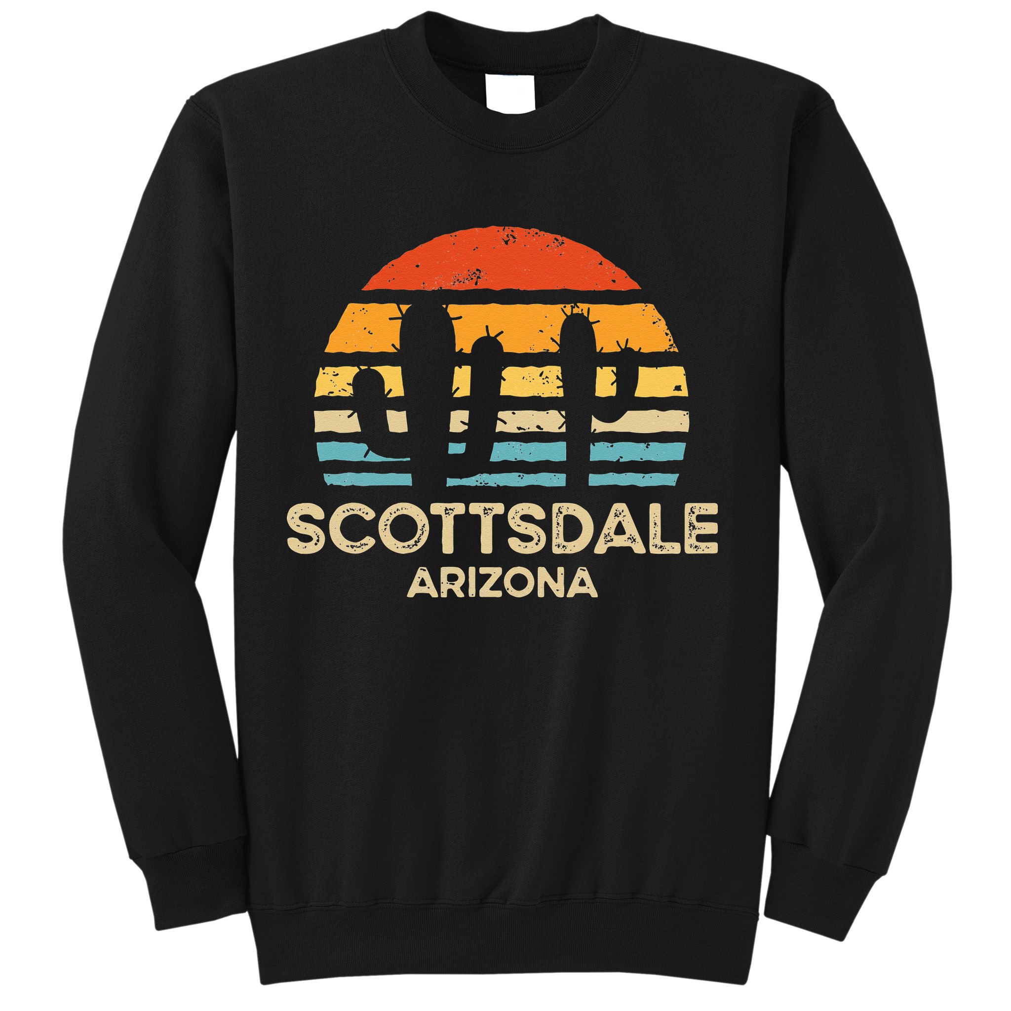 Scottsdale Arizona Retro Sunset Sweatshirt