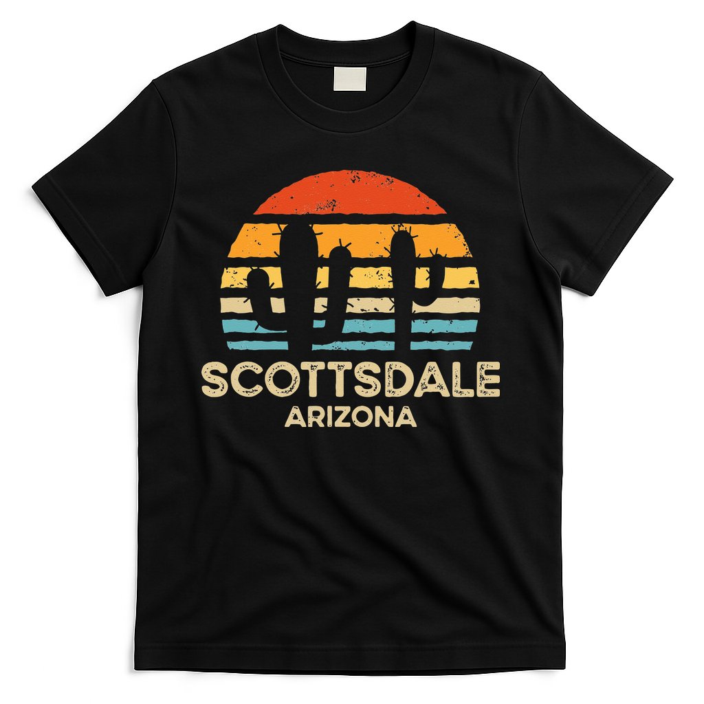 Scottsdale Arizona Retro Sunset T-Shirt