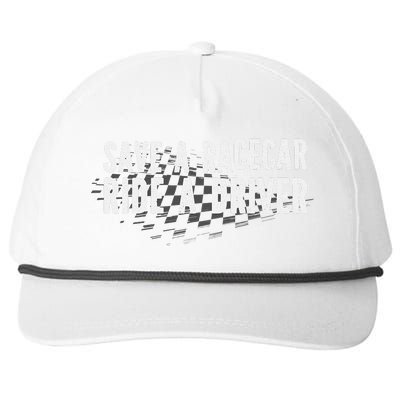 Save A Racecar Ride A Driver Snapback Five-Panel Rope Hat