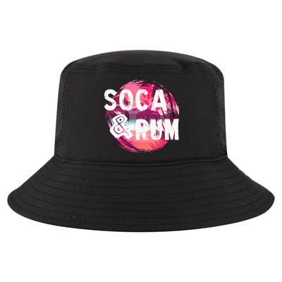 Soca And Rum Music Lover And Drinker Cool Comfort Performance Bucket Hat