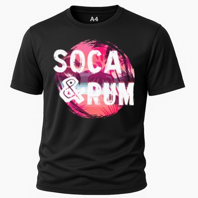 Soca And Rum Music Lover And Drinker Performance Shirt