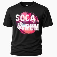 Soca And Rum Music Lover And Drinker Performance Shirt