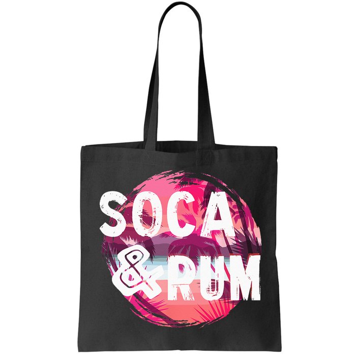 Soca And Rum Music Lover And Drinker Bag