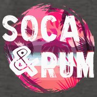 Soca And Rum Music Lover And Drinker Vector Backpack